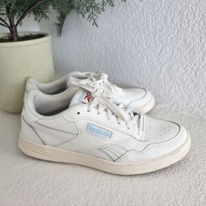 Reebok Court Advance Off-White Leather Sneakers MemoryTech Women’s 8.5
